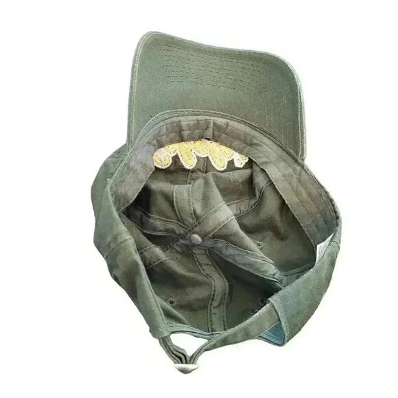 Cabela's Men's Hunter Green Canvas w Logo Embroidered Adj Baseball Cap - Picture 6 of 8